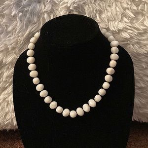 White necklace
